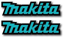 2X MAKITA DECAL STICKER US MADE TRUCK VEHICLE CAR WINDOW POWER TOOLS CONSTRUCT picture