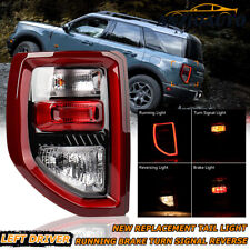 Left Driver LED Rear Stop Brake Tail Light For 2021 2022 2023 Ford Bronco Sport picture