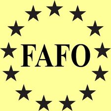 FAFO Vinyl Decal 13 Stars F* Around Find Out 2nd Amendment Molon Labe Sticker picture