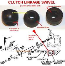 Mopar Clutch Linkage Solid Steel Swivel A833 340 440 Dart Coronet GTX R/T Cuda + picture