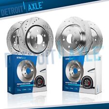 12.60'' Front and 12.20'' Rear Drilled Brake Rotors Kit for 2015-2020 Acura TLX picture