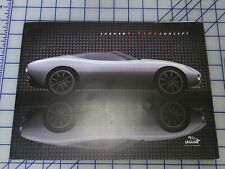 2000 Jaguar F Type Concept Press Kit Product Information Brochure  picture