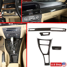 ABS Carbon Fiber Interior Panel trim Cover For BMW 3 Series E90 e92 E93 05-12 picture
