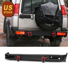 For 1999-2004 Land Rover Discovery 2 New Steel Rear Bumper With Red D-Ring picture