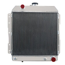 4 ROW ALUMINUM RADIATOR fit 1958 58 CHEVY IMPALA CAPRICE BELAIR BEL AIR AT/MT picture