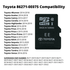 LATEST 2023 GPS NAVIGATION MICRO SD CARD UPDATE  TOYOTA OEM 86271 0E075 USA/CAN picture