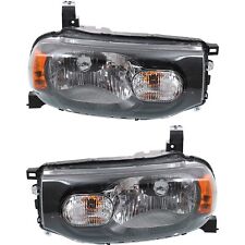 Headlight Set For 2009-2014 Nissan Cube Wagon Left and Right CAPA With Bulb 2Pc picture