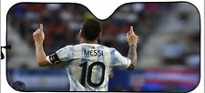 Messi Argentina car windshield sun shade picture