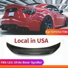 For Toyota FT86 GT86 FRS Fit Subaru BRZ Carbon Fiber Rear Duckbill Spoiler Wing  picture