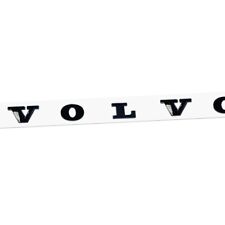 Gloss Black Rear Trunk Lid Badge For Volvo Letter Nameplate Raised Emblem Sport picture