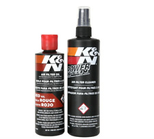 K&N Air Filter Cleaning Kit: Aerosol Filter Cleaner and Oil Kit; Restores Engine picture