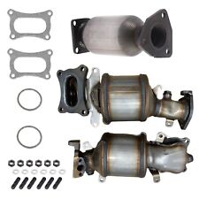 All 3 manifold Catalytic Converter Set For Honda Odyssey 3.5L 2011 - 2015 picture