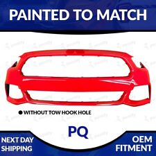 NEW Painted PQ Unfolded Front Bumper For 2015 2016 2017 Ford Mustang picture