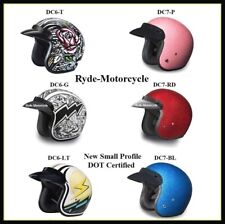 Daytona Cruiser Slim Line  3/4 DOT Uni-Sex Helmet  
