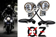 Chrome 20w LED lights spot motorcycle cruiser fog hid passing running white xl picture