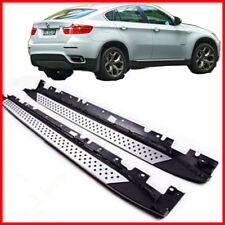  FOR 08-14 BMW X6 Aluminum Running Boards Pair Set Side Steps OE Style Rail Nerf picture
