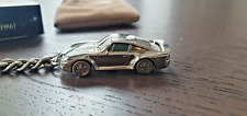 RARE  OEM NOS Porsche 959 silver plated key chain, rare acessory VIP owners picture