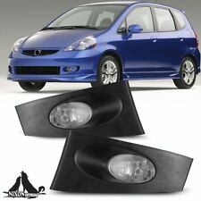For 07-08 Honda Fit Clear Lens Pair Bumper Fog Light Driving Lamp+Wiring+Switch picture