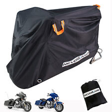 XXXL Heavy Duty Waterproof Motorcycle Bike Cover Outdoor Rain Dust UV Protector picture