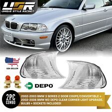 DEPO Pair Euro Clear Corner Lights For 2002-2006 BMW E46 / 3 Series / M3 picture