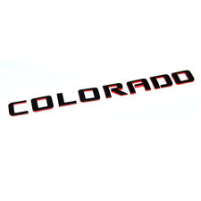 1 Colorado Red Line Nameplate Emblem Badge 3D F1 letter Chevrolet Redline picture