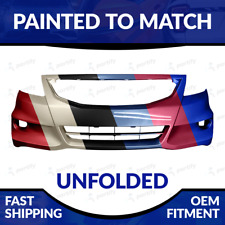 NEW Painted 2011-2012 Honda Accord Coupe Unfolded Front Bumper picture