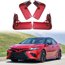 For 2018-2023 Toyota Camry SE XSE 4Pcs Red Front & Rear Splash Guard Mud Flap picture