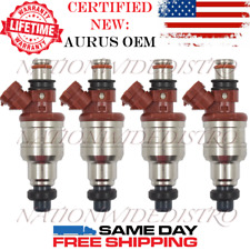 OEM AURUS x4 Fuel Injectors for 89-95 Toyota 4Runner Pickup 2.4L I4 23250-35040 picture