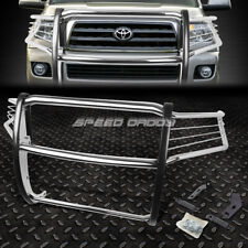 FOR 08-16 TOYOTA SEQUOIA CHROME STAINLESS STEEL FRONT BUMPER BRUSH GRILL GUARD picture