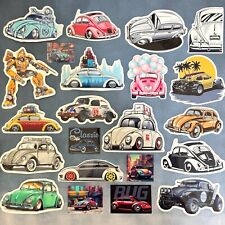 German Icon Classic Volkswagen Air-cooled VW Dub Beetle Decal Vinyl Stickers picture