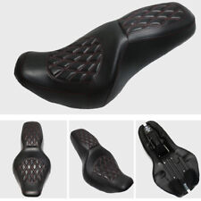 Two-up Cushion Driver Passenger Seat Fit For Harley Road King Custom FLHRS 97-06 picture