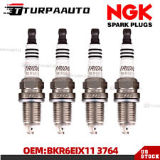 Set of 4 NGK 3764 Spark Plugs Iridium IX BKR6EIX11 for Mitsubishi Honda 1.5 2.0L picture
