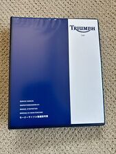 Genuine Triumph Motorcycle T300 Dealer Service Manual 3850300 Issue 8 1999 picture