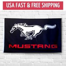 Premium Flag Ford Mustang 3x5 ft Banner GT Shelby Cobra Sign Car Racing Show picture
