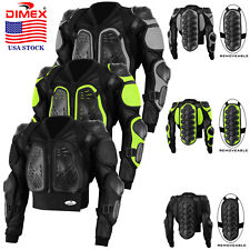 Motorcycle Body Armour Safety Jacket Spine Chest Racing Motorbike Protector Vest picture