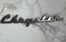 Vintage Chrysler Script Emblem Badge Logo rare picture