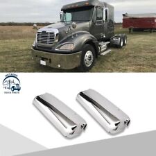 METAONE Door Mirror Cover Chrome Fit For Freightliner Columbia Pair LH+RH 2PC picture