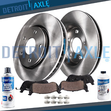 Rear Disc Brake Rotors & Ceramic Pads for 2008 2009 2010 Chevrolet Cobalt SS picture