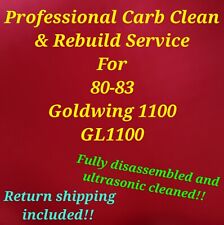 80-83 Honda Goldwing 1100 Professional Carb clean & rebuild service GL1100 1100 picture