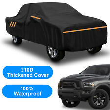 Fit Dodge Ram Pickup Truck Car Cover Thickened 100% Waterproof 210D+PU Durable picture