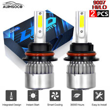 2Pcs 9007 HB5 LED Headlights High Low Beam 6000K For Chevrolet Cobalt 2005-2010 picture
