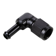 AN6 6AN Female to 3/8 Barb + 5/16 Barb Fitting Adapter 90 Degree Swivel Aluminum picture
