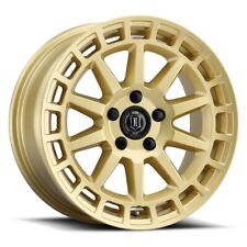 17x8 Icon Alloys Journey Gloss Gold Wheel 5x100 (38mm) picture