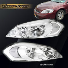Fit For 2006-2013 Chevrolet Impala Driver/Passenger Side Clear Lens Headlight picture