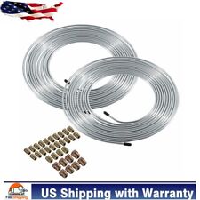 Zinc-Coated Brake Line Tubing Kit 25 Ft. of 3/16 and 1/4 32 Fittings  picture
