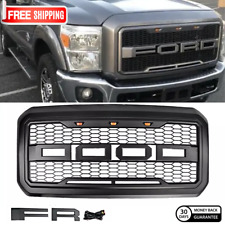 Raptor Front Grille Grill Letters Light For 2011-2016 Ford F250 F350 F450 F550 picture