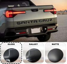 Gloss Black Plastic Letters for Hyundai Santa Cruz 2022 23 2024 Inserts US MADE picture