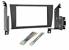  Dash Install Car Radio Stereo Mounting Trim Bezel Panel Kit + Wire Harness picture