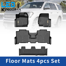 4PCS Floor Mat Liner for 2018-2023 Ford Expedition & Max 18-21 Lincoln Navigator picture