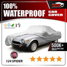 FIAT 124 SPIDER 1968-1983 CAR COVER - 100% Waterproof 100% Breathable picture